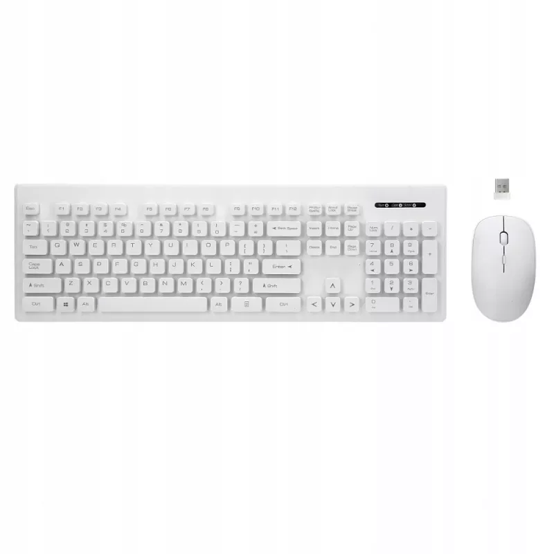 Rebeltec set tastiera e mouse wireless Biae Whiterun