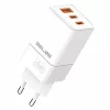 Beline ad. Siec. 2x USB-C 1x USB 65W bianco/bianco (solo testa) PD 3.0 QC