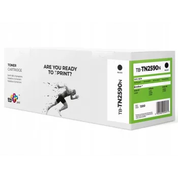 Cartuccia toner per Brother TN2590 TB-TN2590N BK 100% nuovo