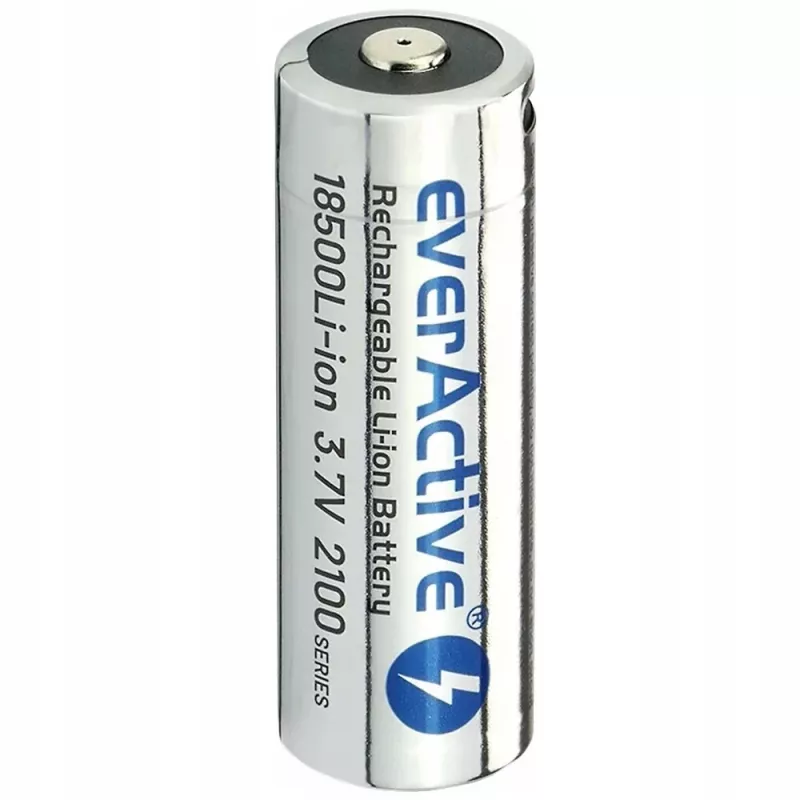 Batteria cella 18500 3,7V Li-ion 2100mAh compatibile USB-C