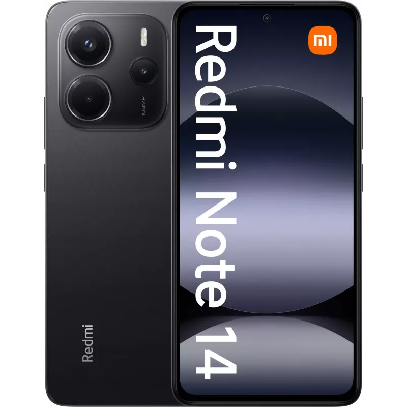 Xiaomi Redmi Note 14 16,9 cm (6,67) Hybrid Dual SIM 4G USB Type-C 8 GB 256 GB 5500 mAh nero