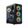 Case LOGIC CONCEPT Portos ARGB ATX Mid-Tower, nero