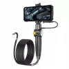 Ulefone uSmart E03 UF-EC03 telecamera endoscopica, 1280x720 HD, sonda orientabile a 180° in due direzioni, 6 LED, IP67, cavo semirigido da 1 m