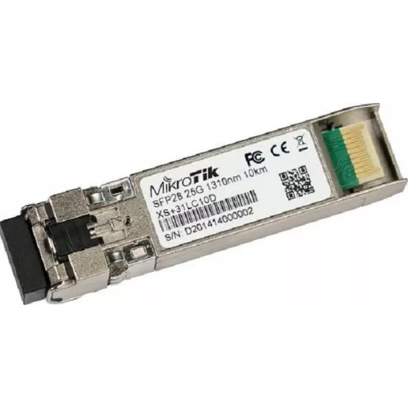 Modulo ricetrasmettitore in fibra ottica MikroTik XS+31LC10D