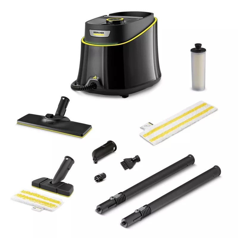 Kärcher 1.513-436.0 pulitore a vapore pulitore a vapore cilindrico 1 L 1900 W nero
