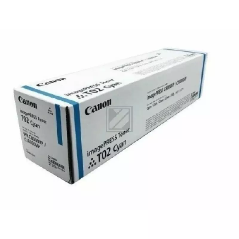 Toner Canon Toner T02 8530B001 fino a 43.000 pagine ciano