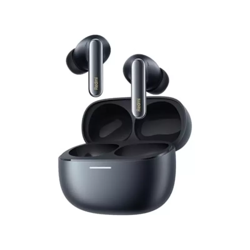 Cuffie Xiaomi Buds 6 Pro — cuffie in-ear binaurali, wireless, Bluetooth 5.3, ANC, IP54, 36 h con case, ricarica wireless, USB-C, Space Black