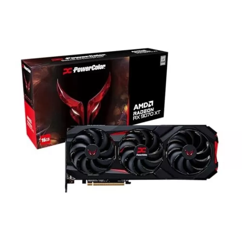 PowerColor Red Devil Radeon RX 9070 XT 16GB GDDR6 PCIe 5.0 scheda grafica