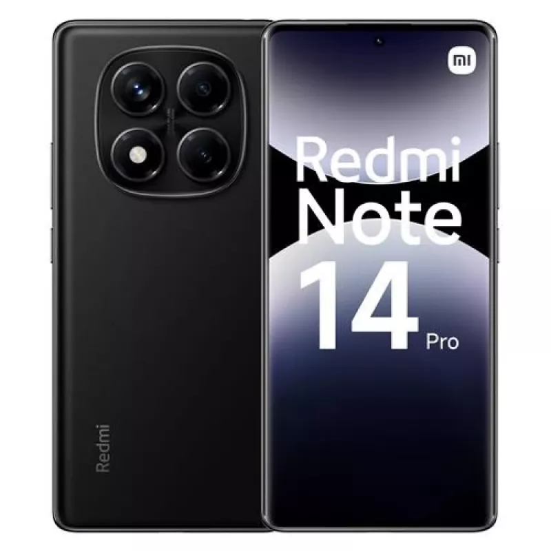 Smartphone Xiaomi Redmi Note 14 Pro — 6,67 pollici AMOLED, 256 GB, 8 GB RAM, 200 MP, 5500 mAh, IP64