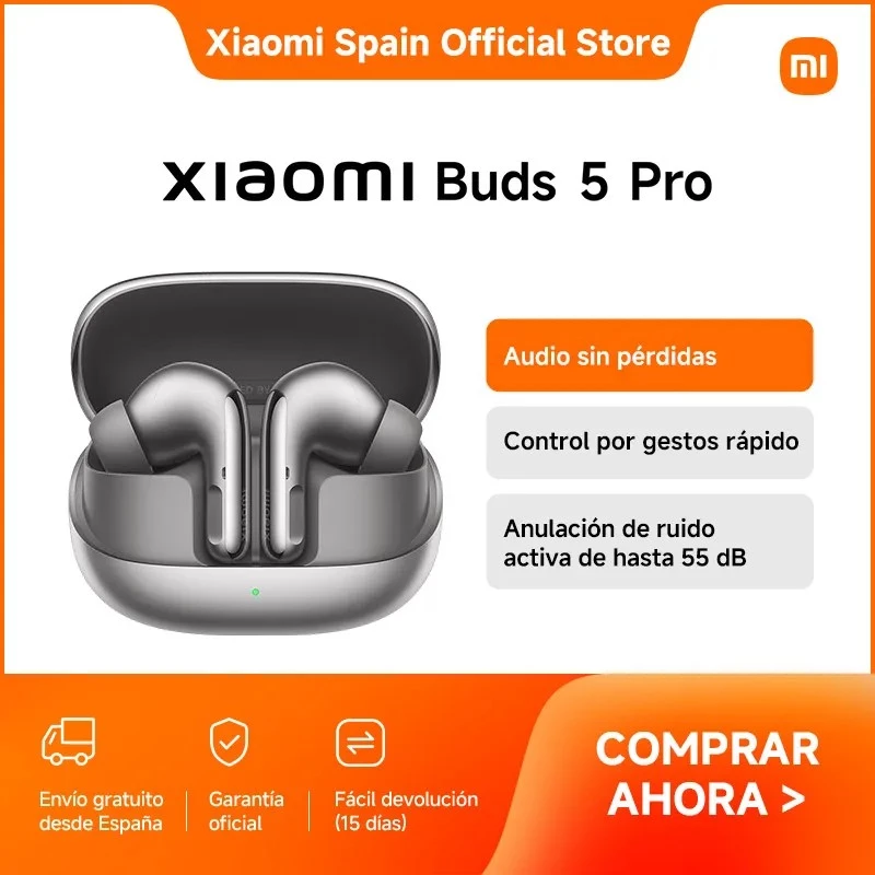 Cuffie Bluetooth Xiaomi Buds 5 Pro BT ceramica bianco