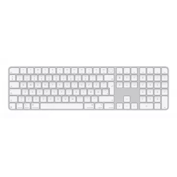 Tastiera Apple Magic universale USB + Bluetooth QWERTY danese bianca