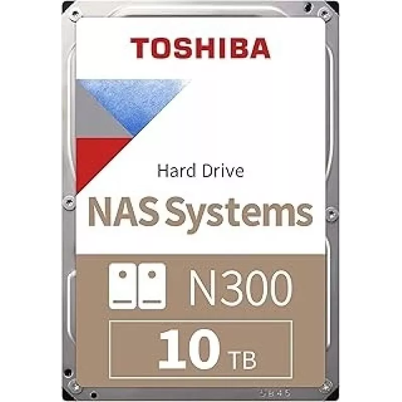 Toshiba N300 disco fisso interno 10 TB 7200 RPM 512 MB 3,5 inch Seria