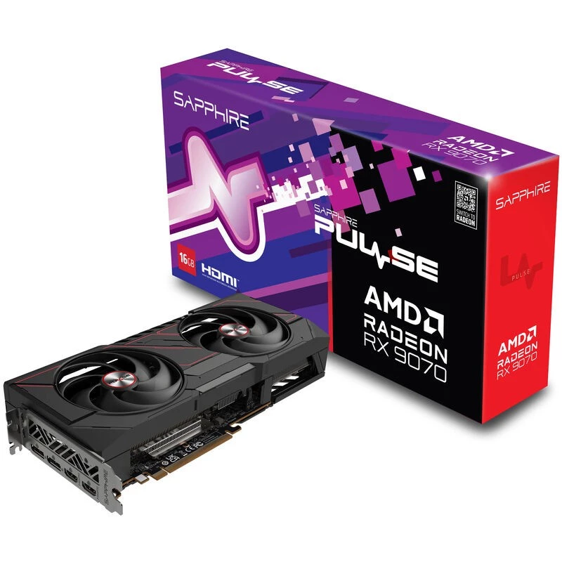 SAPPHIRE PULSE Radeon RX 9070 16GB GDDR6 scheda grafica