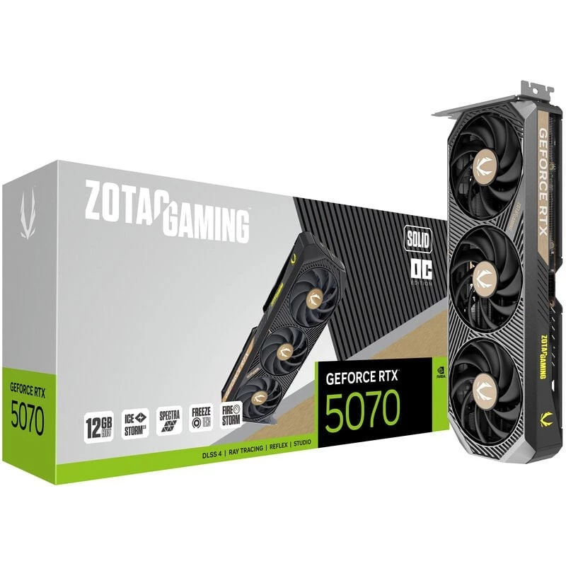 Scheda grafica Zotac GAMING GeForce RTX 5070 SOLID OC