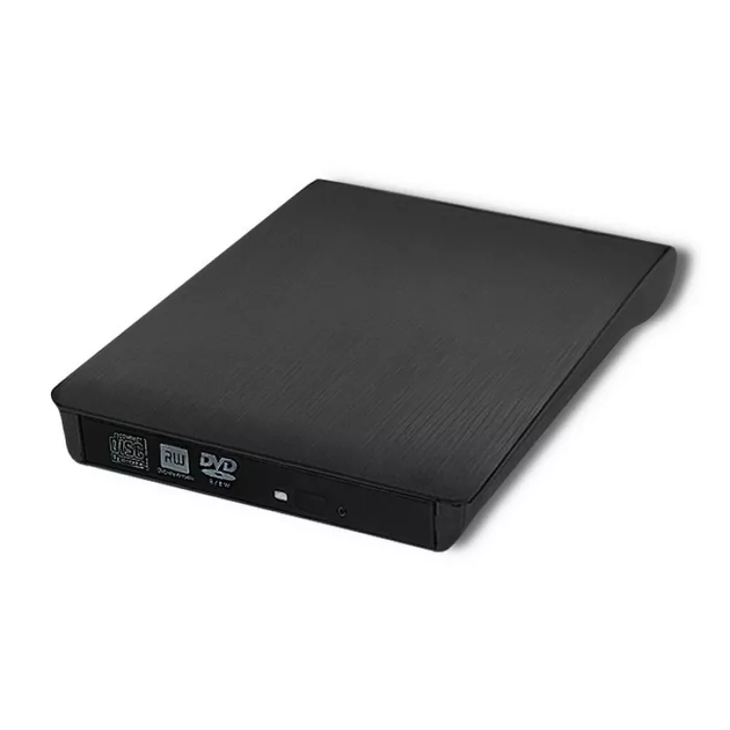 Masterizzatore DVD‑RW esterno QOLTEC 51857 — USB 3.0, interfaccia SATA, DVD±R 8x, DVD±RW 4x, DVD‑RAM 5x, CD 24x, nero