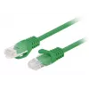Lanberg PCU6-20CC-0300-G Cavo patch Cat.6 UTP, 3 m, verde, confezione da 10