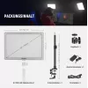 Lampada LED Neewer GL1 Pro 2900–7000K luce da studio portatile bi-color con temperatura colore regolabile