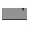 Klipsch the Three Plus sistema di altoparlanti Bluetooth Premium noce USB RCA...