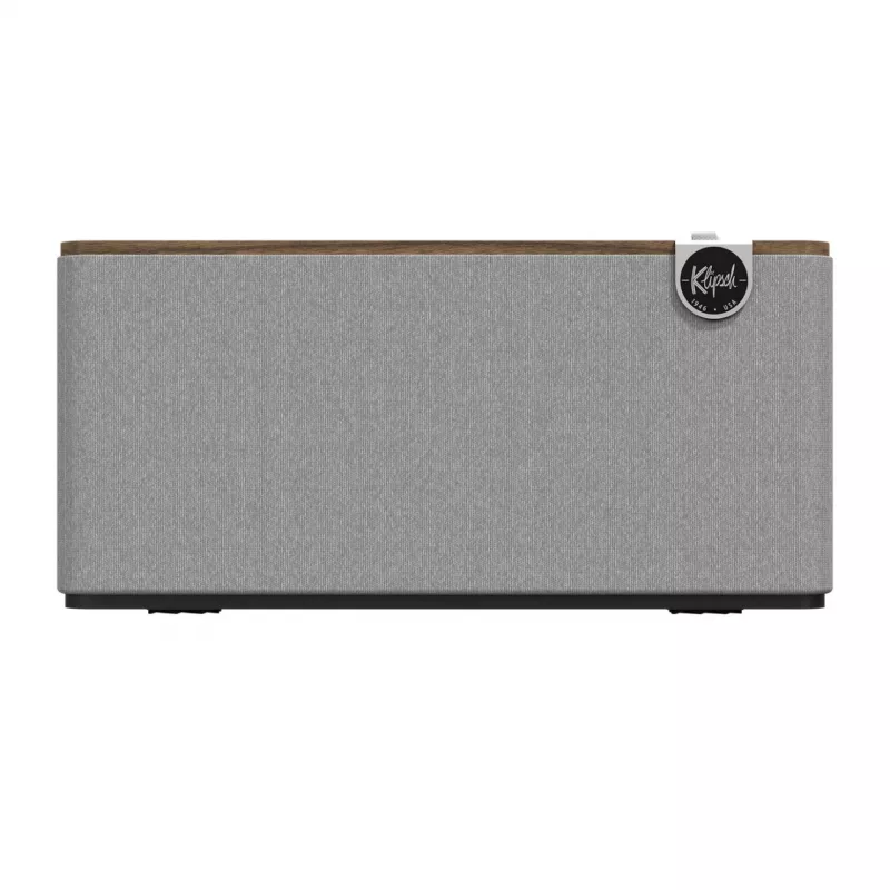 Klipsch the Three Plus sistema di altoparlanti Bluetooth Premium noce USB RCA...