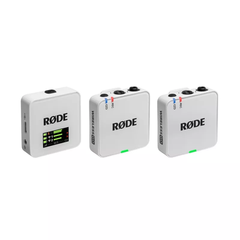 RØDE Wireless GO III White - sistema microfonico wireless (bianco)