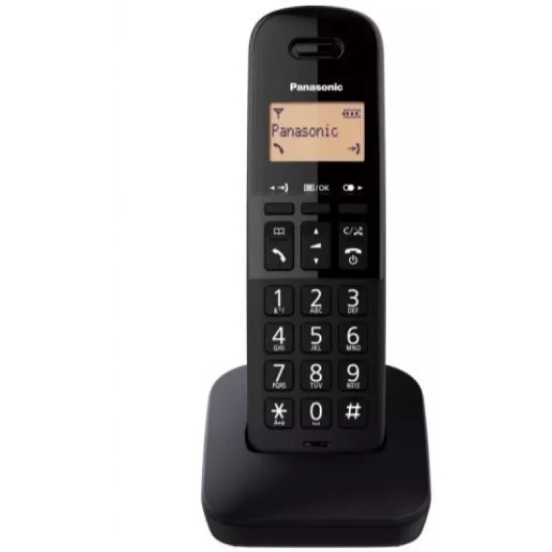 Telefono KX-TGB612 Dect Duo nero Panasonic Kx-tgb 612