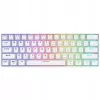 Tastiera meccanica Whiteout X2, Blue Outemu, Hot Swap Savio Savgk-white