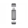 Lettore di schede SD 3 in 1, USB-C + USB-A 2.0 + Micro-USB