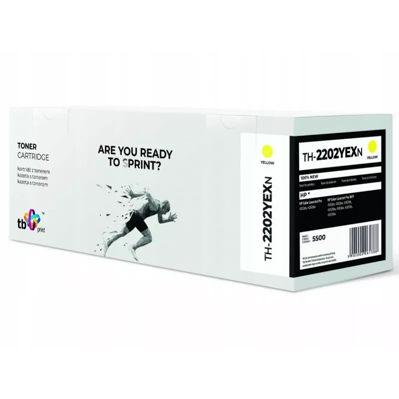 Toner per HP Color LaserJet Pro 4202 W2200X TH-2200YEXN 100% nuovo giallo