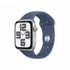 Apple Watch SE GPS 40mm cassa in alluminio argento con cinturino Sport Denim