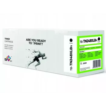 Toner per Brother TN248XLBK TB-TN248XLBN 100% nuovo nero