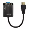 Adattatore HDMI-VGA con audio AK-76 Savio SAVAK-76