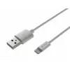 Natec cavo Lightning (m)->USB-A (m) 2m MFi bianco NKA-2149