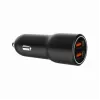 Caricabatterie da auto per dispositivi mobili Gembird TA-UC-A2QC36-CAR-01, 36 W, 12–24 V, accendisigari, nero