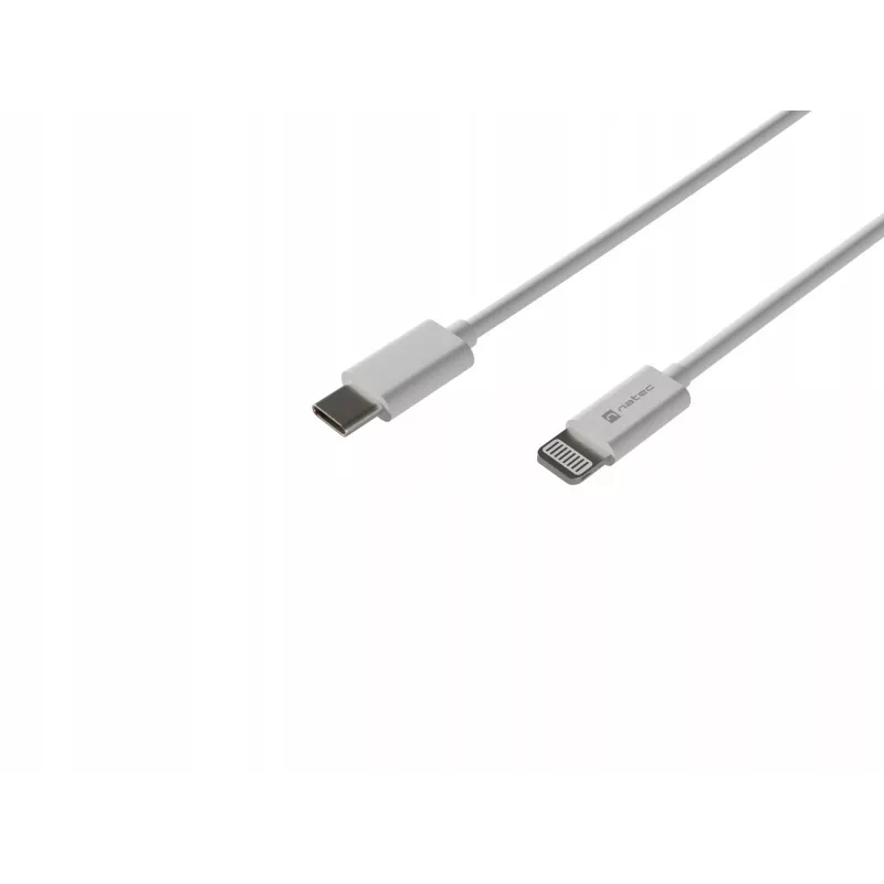 Cavo Lightning (m) -> USB-C (m) 2m MFi Prati bianco Natec NKA-2151