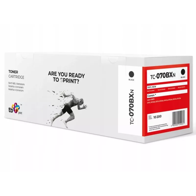 Toner per Canon MF461 CRG070H TC-070BXN nero 100%