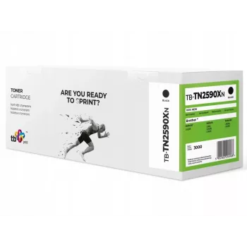 Cartuccia toner per Brother TN2590XL TB-TN-2590XN BK 100% nuovo