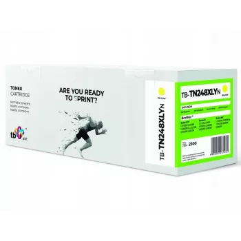 Toner per Brother TN248XLY TB-TN248XLYN 100% nuovo ciano