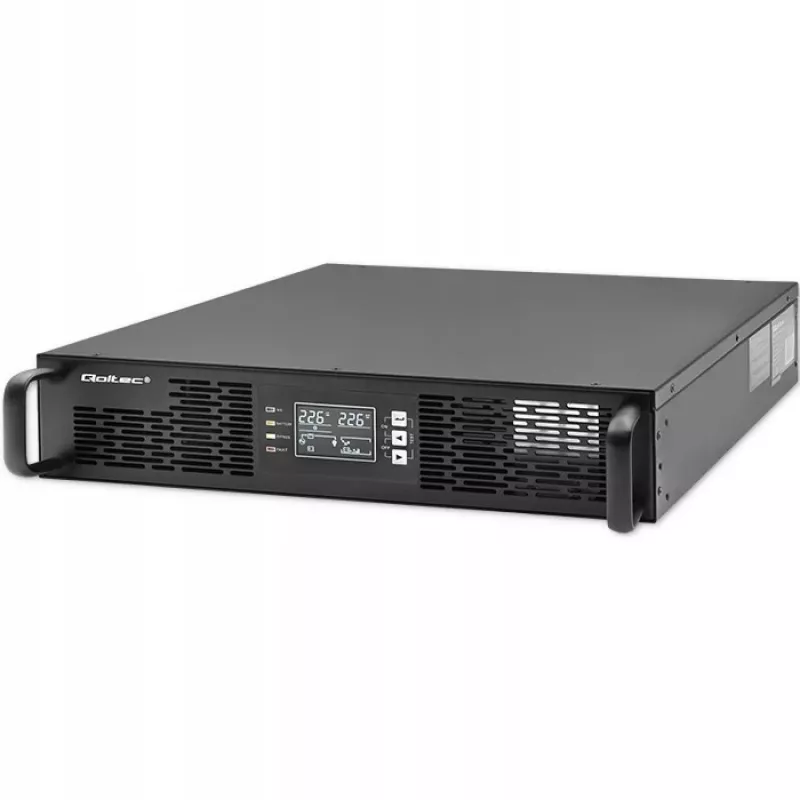 Qoltec 52285 UPS (gruppo di continuità) doppia conversione (online) 1 kVA 1000 W 2 uscite AC