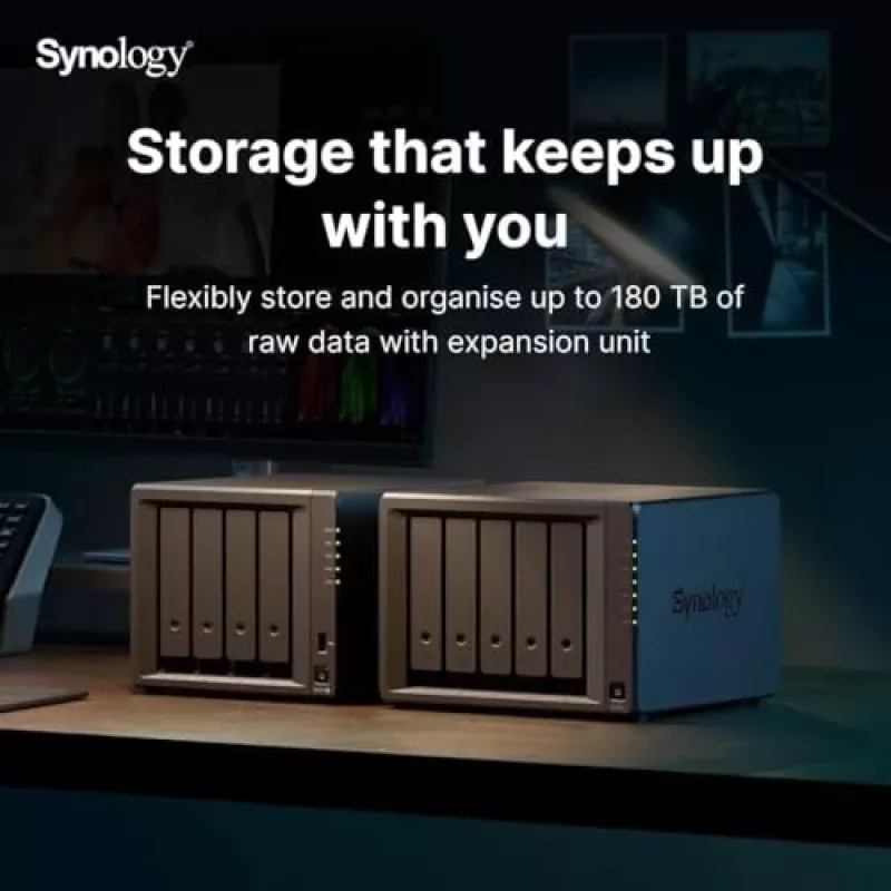 Synology DiskStation DS925+ NAS/server di storage Ryzen Embedded V1500B 4 GB DDR4 0 TB nero