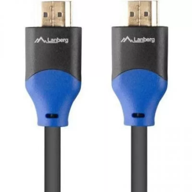 Cavo HDMI Lanberg CA-HDMI-15CU-0030-BK 3 m HDMI tipo A connettore maschio 18 Gbit/s