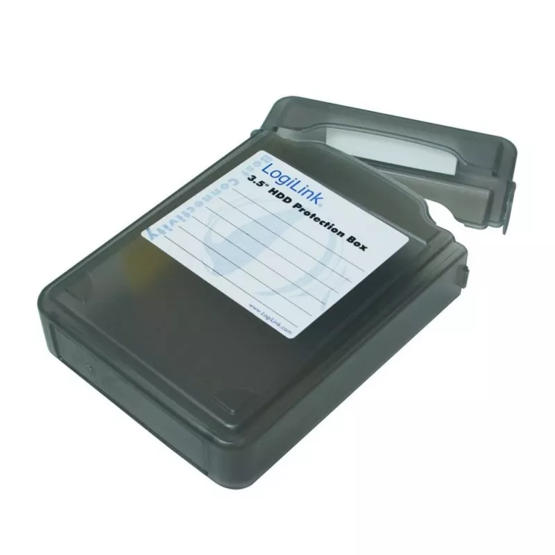 LogiLink Custodia di protezione per hard disk capacità 1 hard disk (3.5inch)