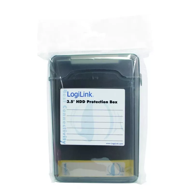 LogiLink Custodia di protezione per hard disk capacità 1 hard disk (3.5inch)