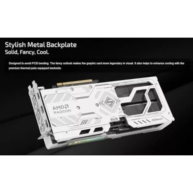 ASRock AMD Radeon RX 9060 XT Steel Legend 16GB OC scheda grafica