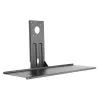 Maclean supporto per tastiera, aggiuntivo per supporto monitor, VESA 75x75, 100x100, MC-756