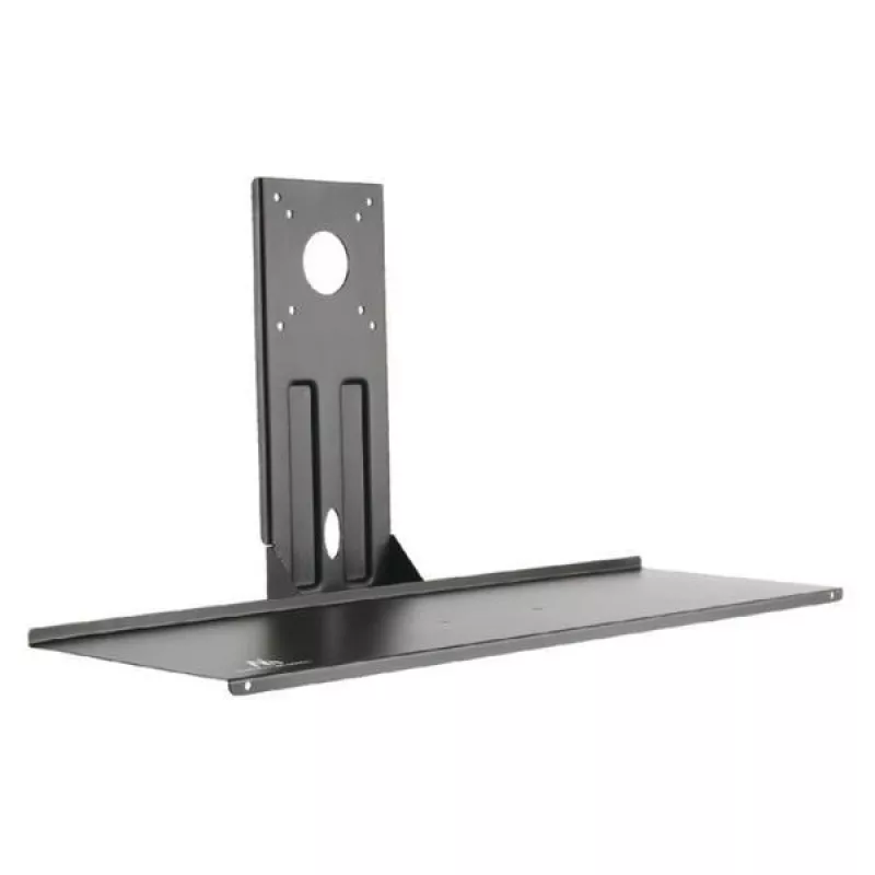 Maclean supporto per tastiera, aggiuntivo per supporto monitor, VESA 75x75, 100x100, MC-756