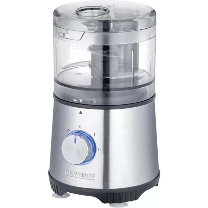 Tritatutto elettrico Severin KM 3865 0,5 L 400 W nero acciaio inox