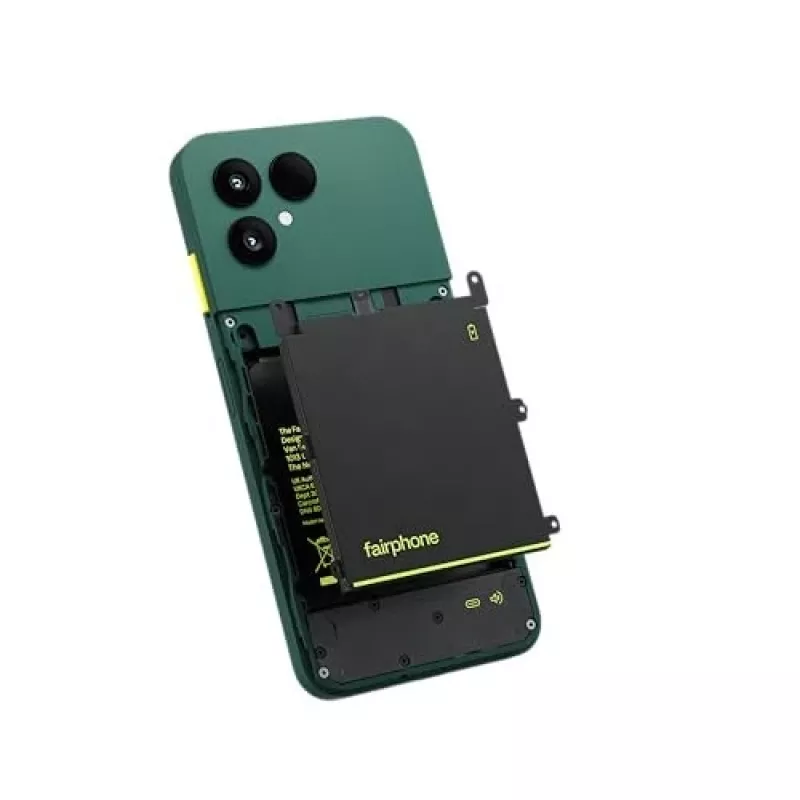 Fairphone The (Gen 6) 16 cm (6,31 inch) Dual SIM Android 15 5G USB Type-C 8 GB 256 GB 4415 mAh verde