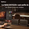Synology DiskStation DS1525+ NAS/Storage Server Ryzen Embedded V1500B 8 GB DDR4 0 TB nero