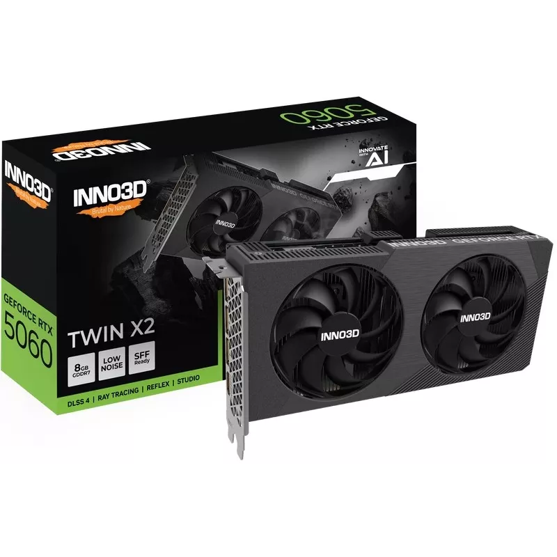 INNO3D GeForce RTX 5060 Twin X2 8GB GDDR7 scheda grafica