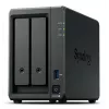 NAS Synology DiskStation DS725+ 2-Bay Ryzen R1600 4GB DDR4 ECC, 2.5GbE, 2x M.2, supporto RAID, 0TB, nero